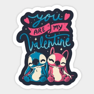 You Are My Valentine Cute Lover Gift Sticker